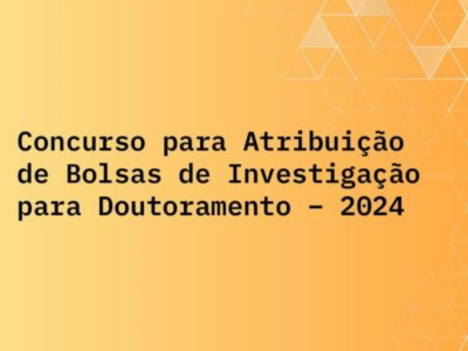 FCT abre 1500 vagas no Concurso de Bolsas de Doutoramento 2024