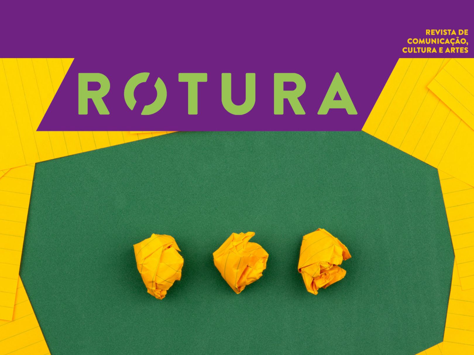 Já se encontra disponível o novo número da Revista ROTURA