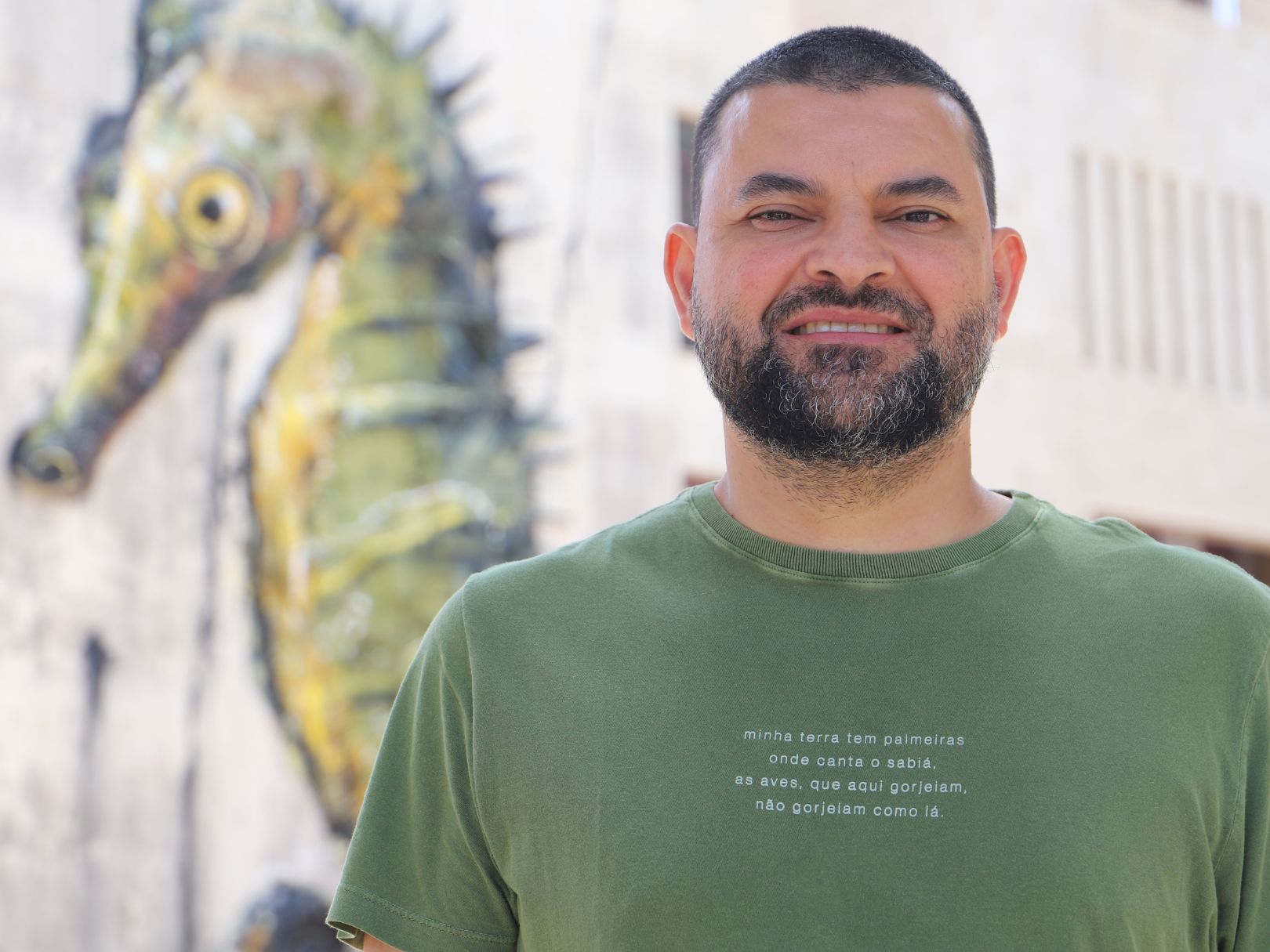 Fábio Ricardo Gioppo inicia estadia investigacional no CIAC