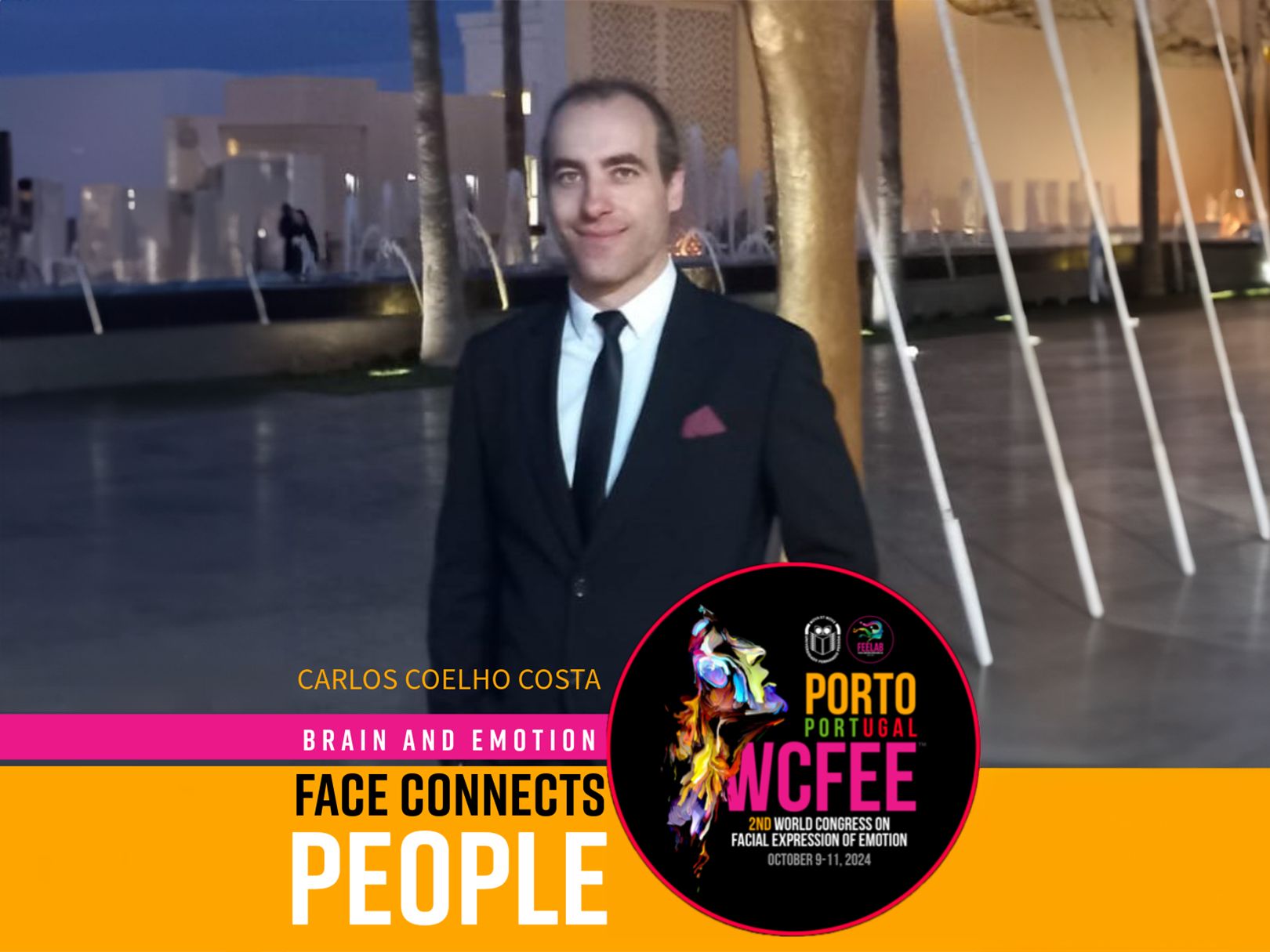 CIAC researcher attended the “2nd World Congress on Facial Expression of Emotion”