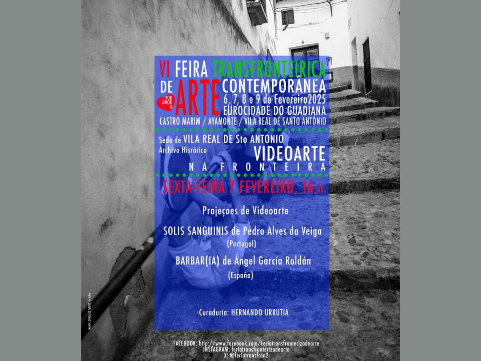 Pedro Alves da Veiga representa Portugal na “Feira Transfronteriza de Arte Contemporánea”