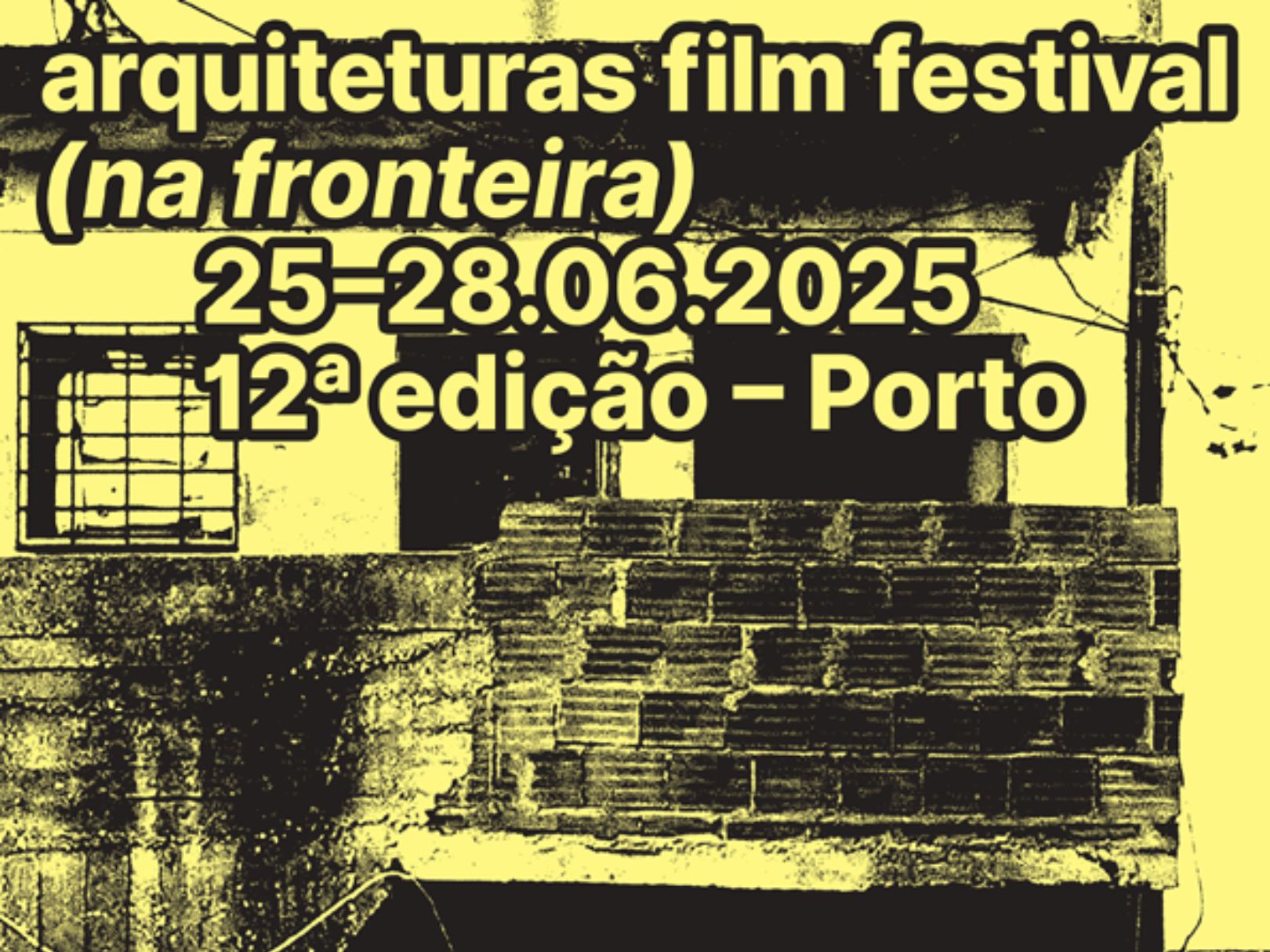 CIAC participa como parceiro institucional no Arquiteturas Film Festival 2025