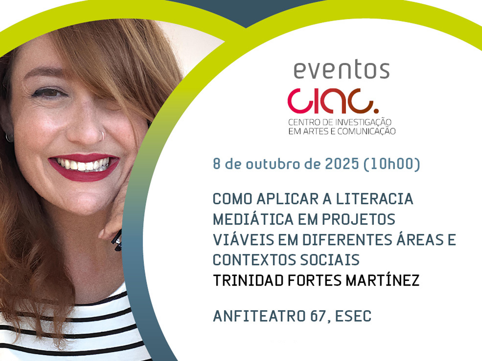 “Como aplicar a literacia mediática em projetos viáveis em diferentes áreas e contextos sociais” será o tema do próximo Seminário de Ciências da Comunicação