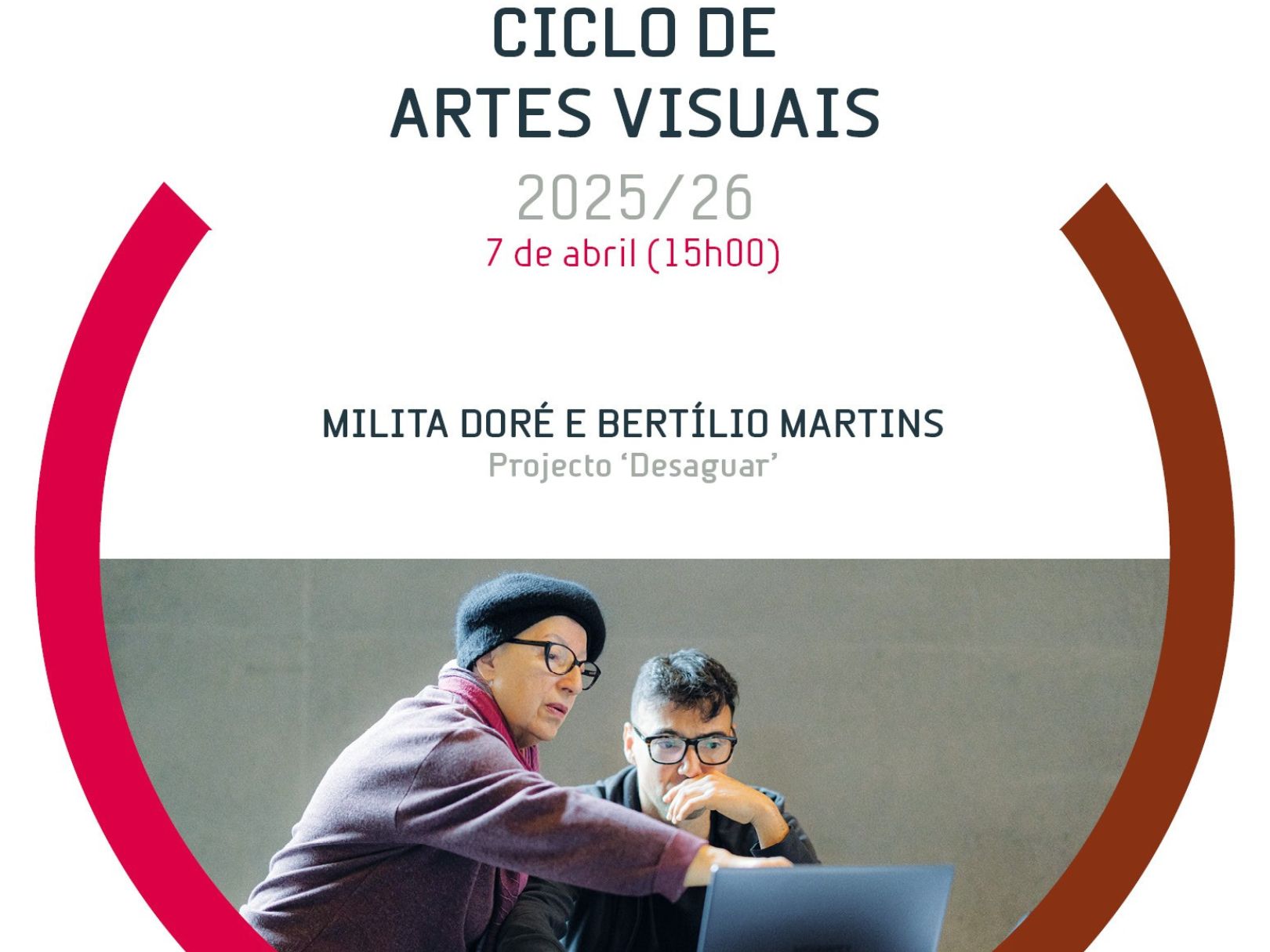 Ciclo de Artes Visuais regressa a 7 de abril com Bertílio Martins e Milita Doré