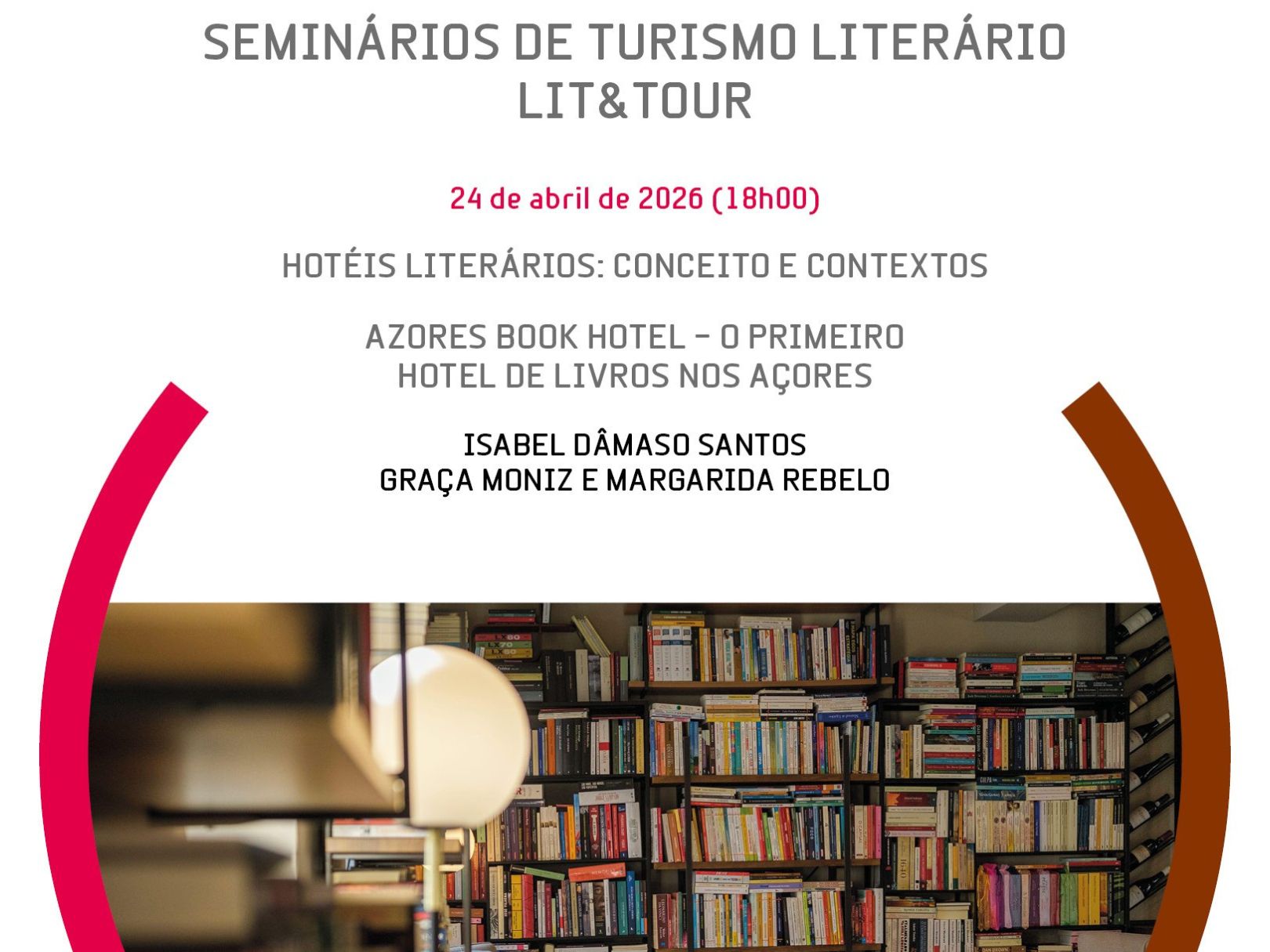 Seminários Lit&Tour trazem como temas os Hotéis Literários e o Azores Book Hotel