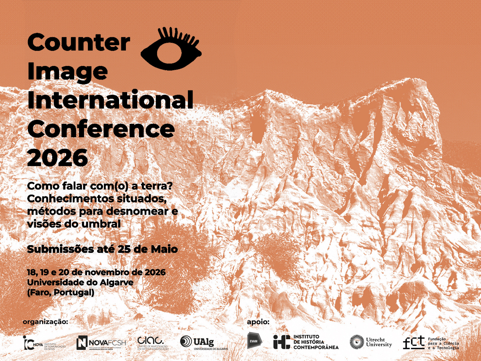 4th International Counter-Image Conference to take place in November at the University of Algarve, with call for papers open until 25 May