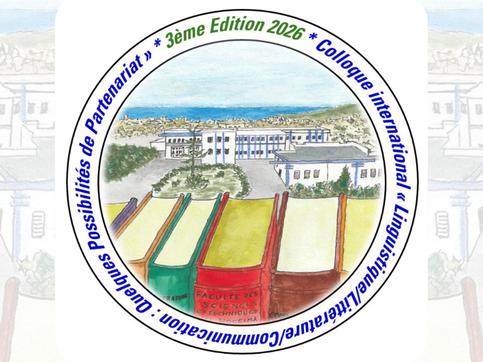 CIAC integra organização de colóquio internacional sobre linguística, literatura e comunicação em Al Hoceima