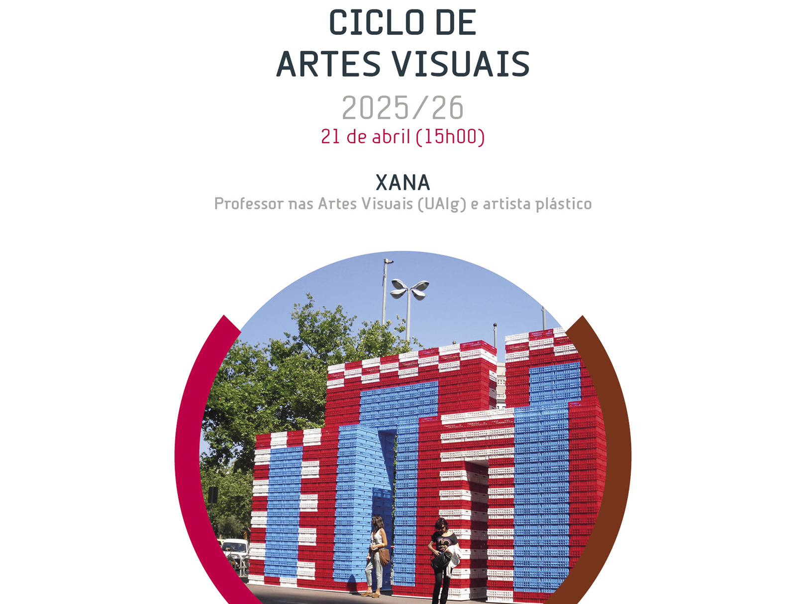 Ciclo de Artes Visuais recebe o artista plástico Xana