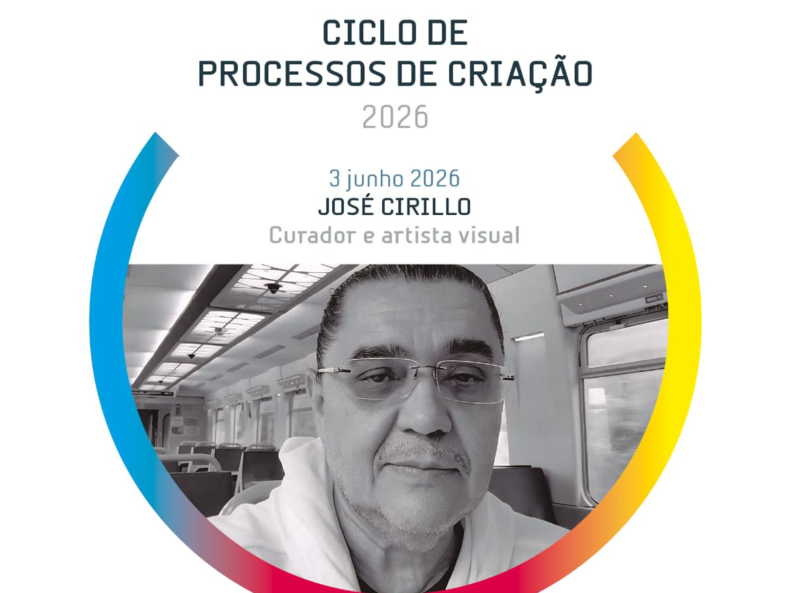 José Cirillo é convidado em sessão do Ciclo de Processos de Criação CIAC+PUC-SP