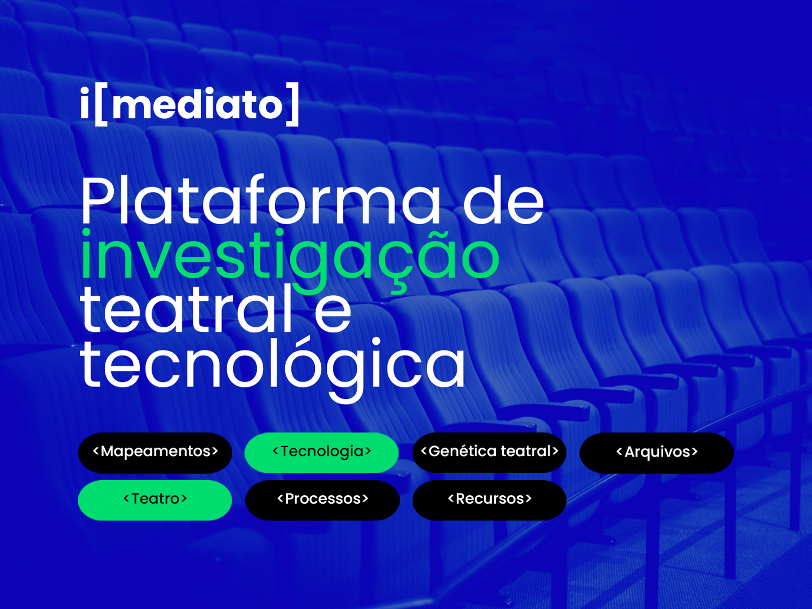 i[mediato] platform, featuring information on contemporary portuguese theatre, to launch on May 22