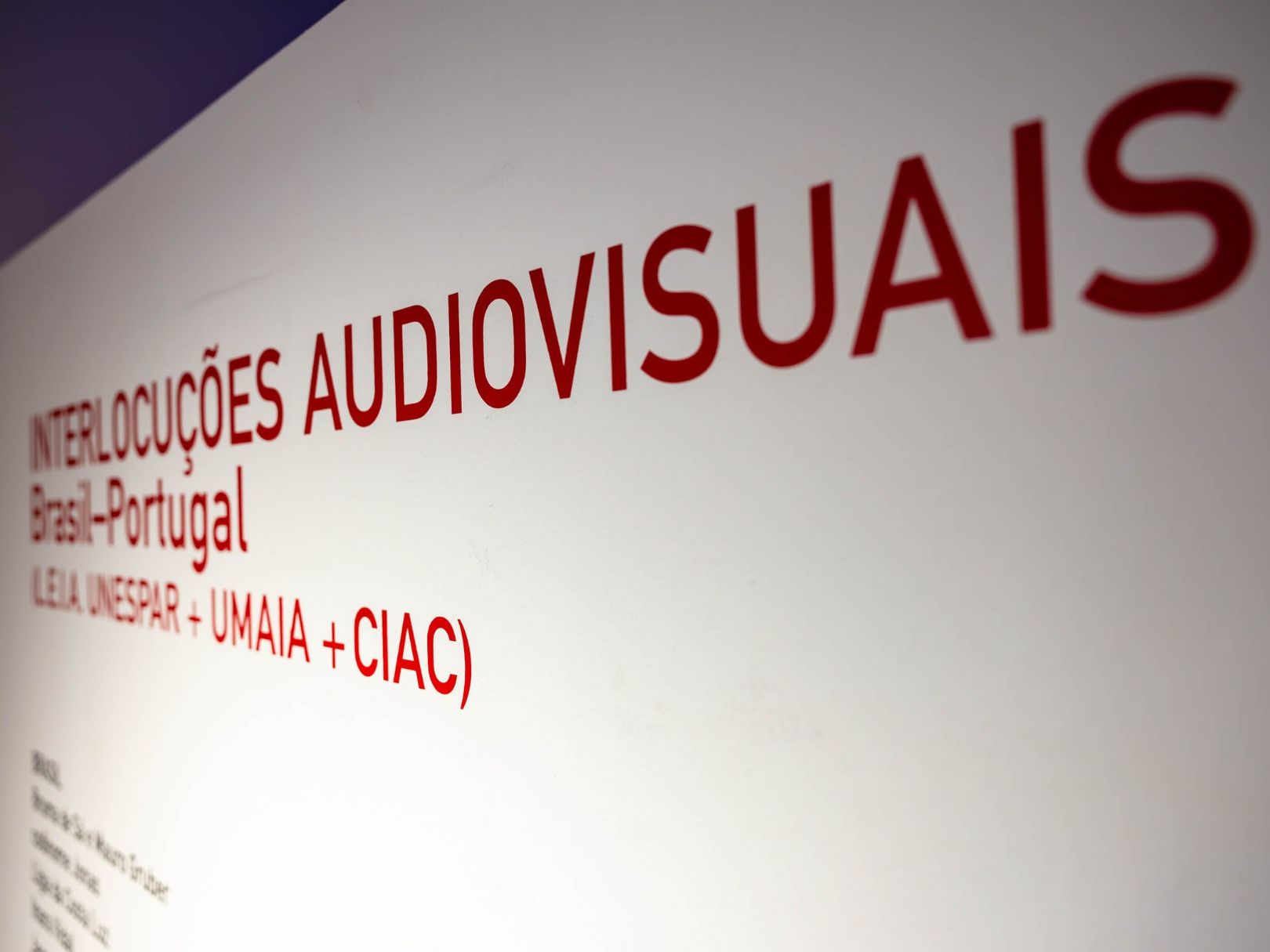 Exposição “Interlocuções Audiovisuais Brasil-Portugal” patente na Galeria D. Manuel II até 18 de outubro